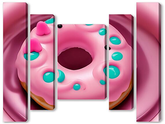 Модульная картина - 08577 Donut