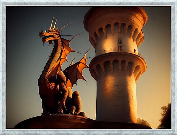 Картина - Башня дракона