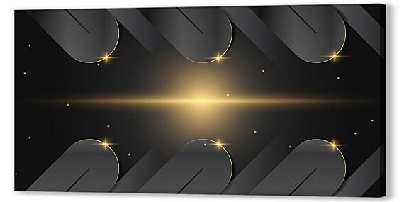 Black and gold