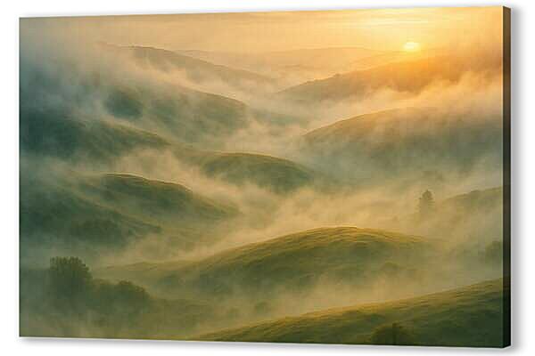 Постер (плакат) - Туманный Рассвет