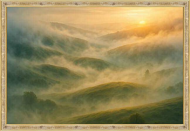 Картина - Туманный Рассвет