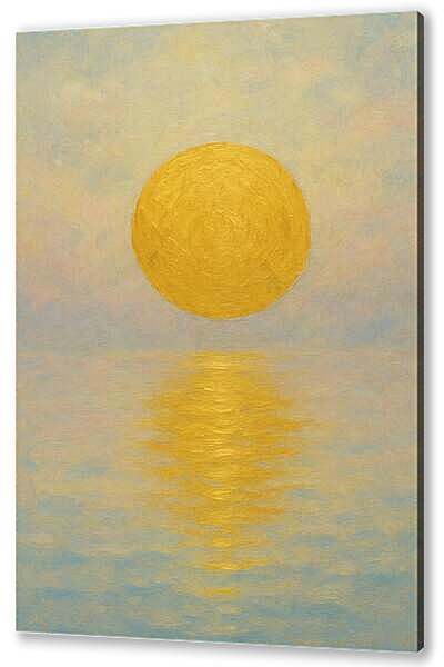 Постер (плакат) - Солнце Золотое