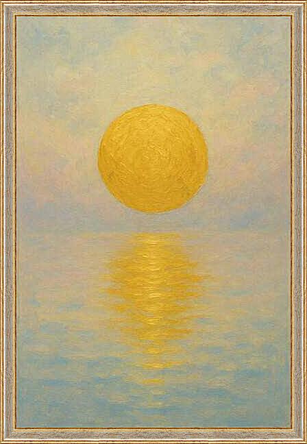 Картина - Солнце Золотое