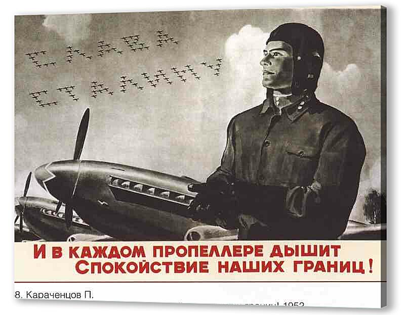 Постер (плакат) - Самолеты и авиация|СССР_0016
