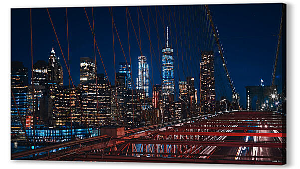 Постер (плакат) - Бруклинский мост
