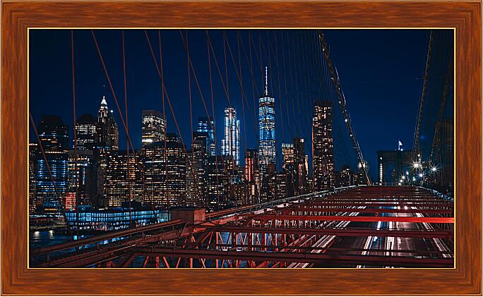 Картина - Бруклинский мост
