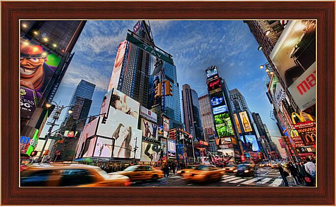 Картина - Движение Нью-Йорка
