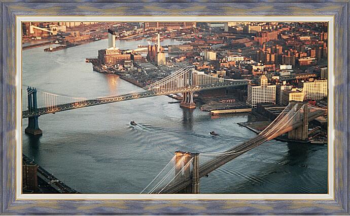 Картина - Мосты Нью-Йорка

