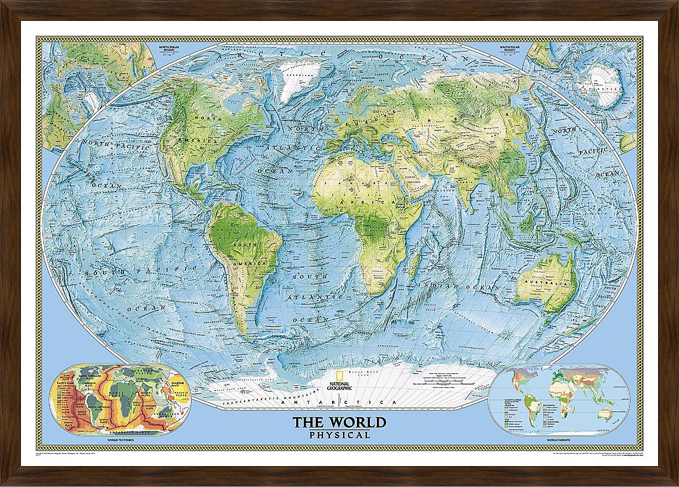 Картина - Политическая карта мира
