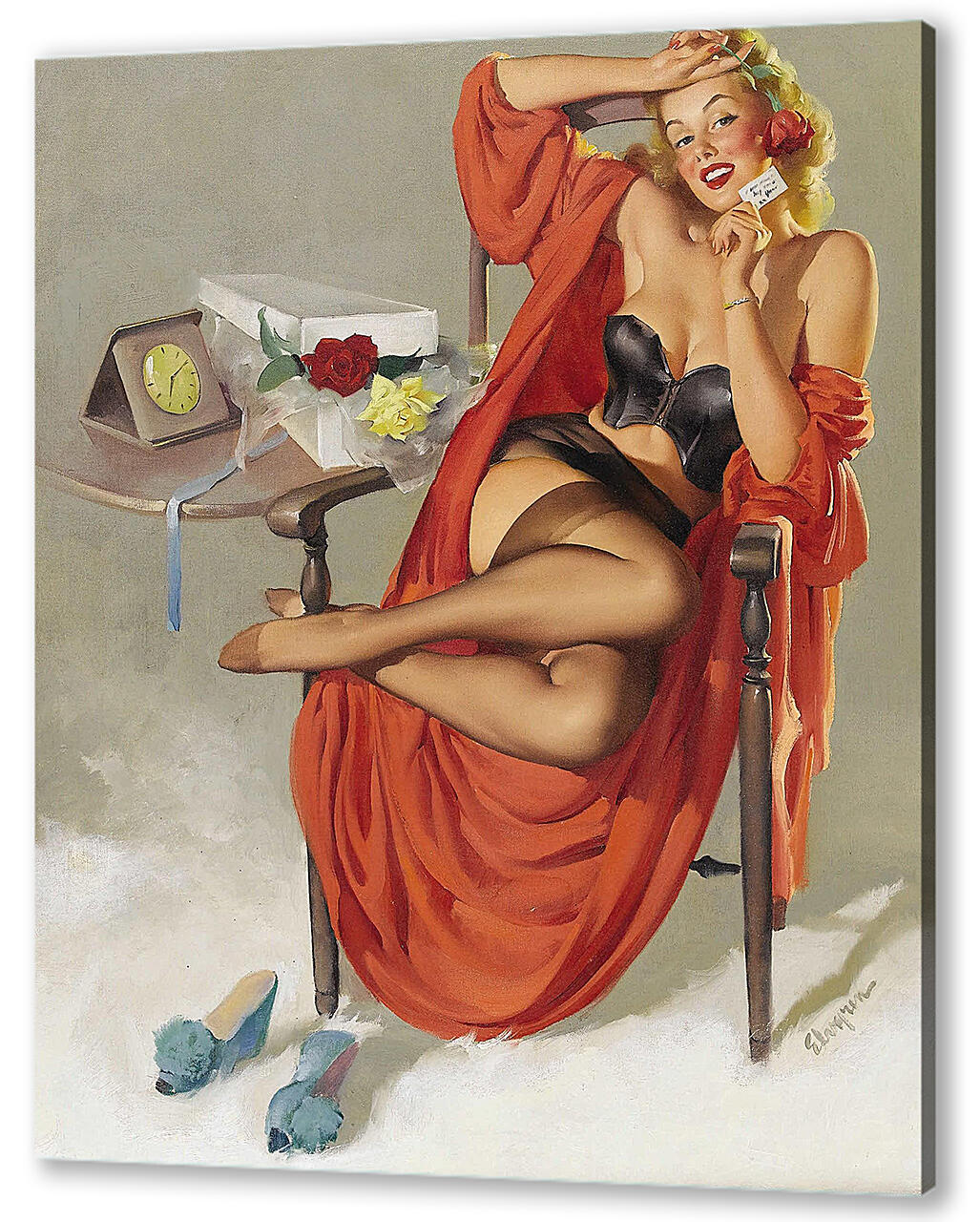 Постер (плакат) - Джил Элвгрен: American beauties
