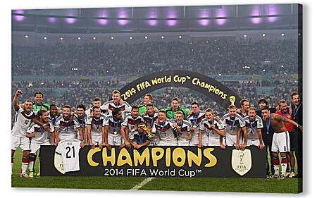 Постер (плакат) - Футбол, Чемпионы ЧМ 2014