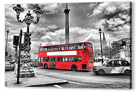 Картина маслом - Лондон автобус