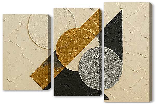 Модульная картина - Геометрический абстрактный дизайн