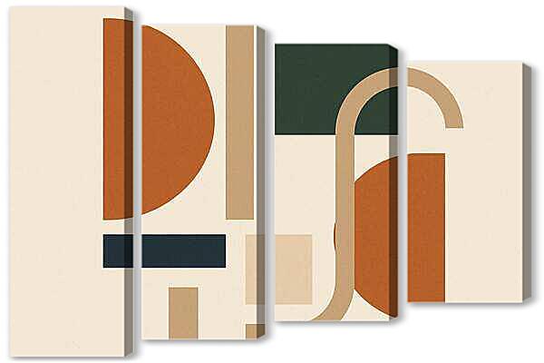 Модульная картина - Минимализм и геометрия