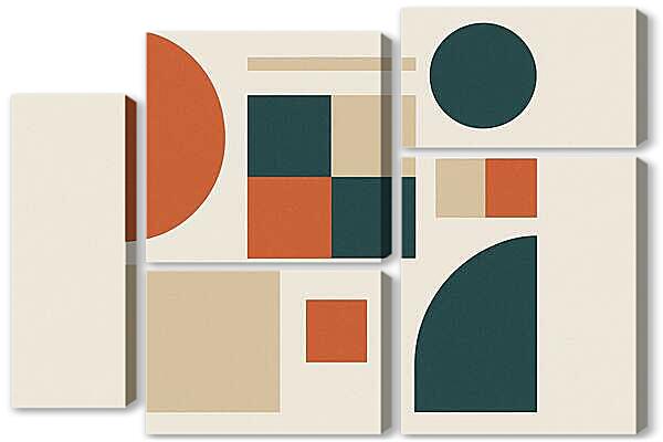 Модульная картина - Минимализм и геометрия