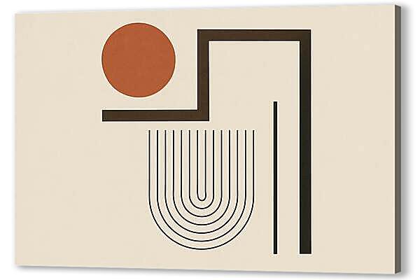 Постер (плакат) - Минималистичная Геометрия