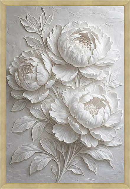 Картина - Цветы Пионы