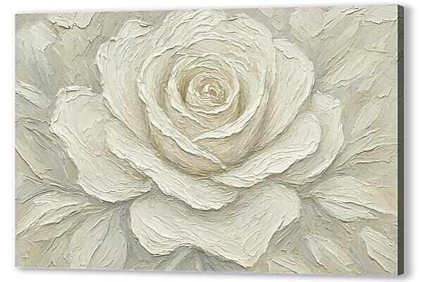 Розы Мастихином