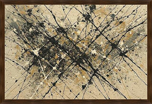 Картина - Абстрактный дриппинг-экспрессионизм