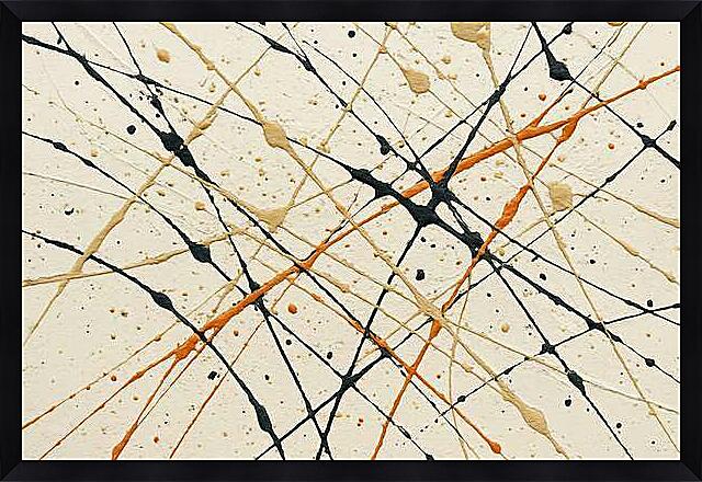 Картина - Абстрактный дриппинг-экспрессионизм