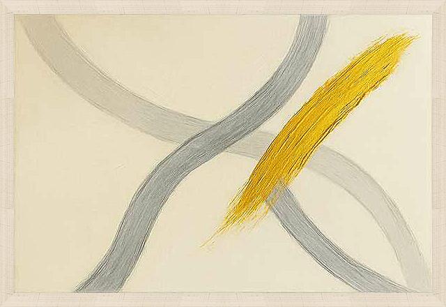 Картина - Золотой мазок 2