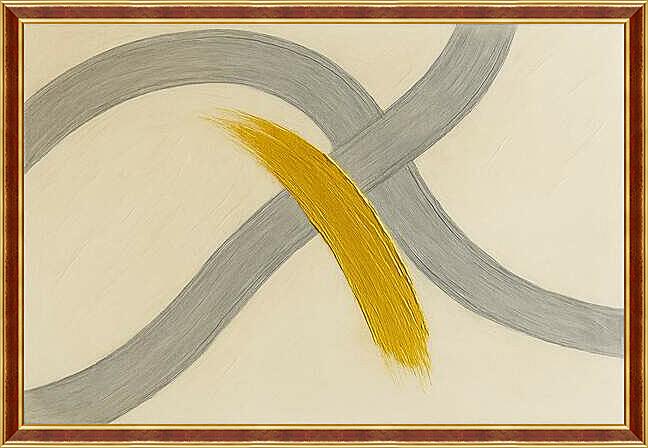 Картина - Золотой мазок 3