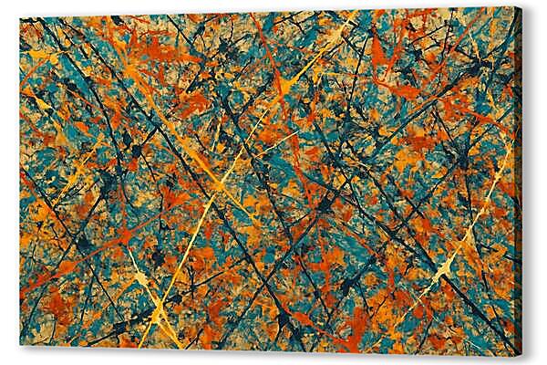 Постер (плакат) - Современная экшн-живопись