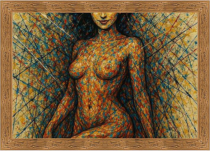 Картина - Загадочная улыбка