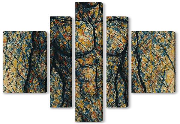 Модульная картина - Мужское тело