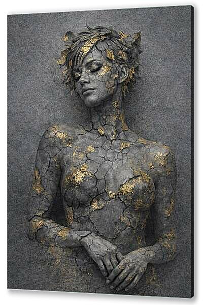 Золотая абстракция тела