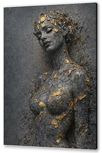 Загадочная текстурная скульптура