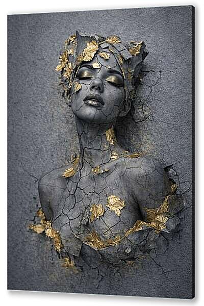 Постер (плакат) - Золотые акценты