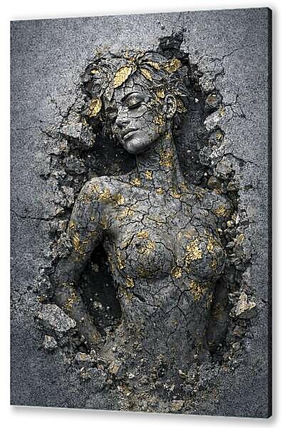 Постер (плакат) - Сквозь стену