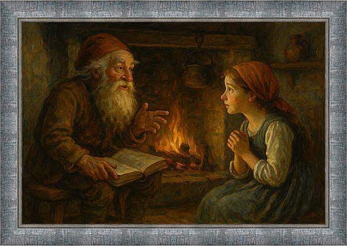 Картина - Картина в стиле сторителлинг