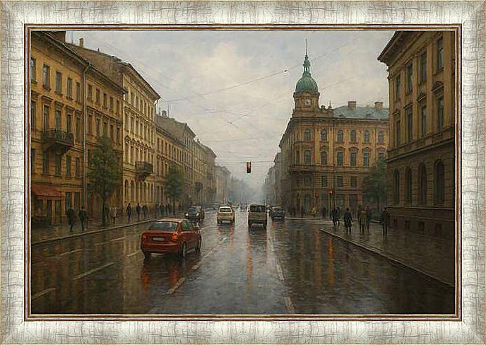 Картина - Городской реализм