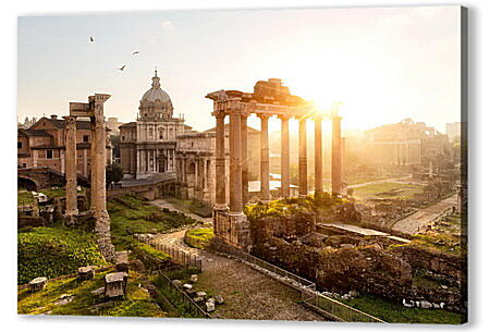Постер (плакат) - Римский Форум. Италия.