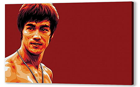 Картина маслом - Брюс Ли (Bruce Lee)