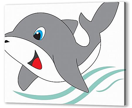 Постер (плакат) - Дельфин