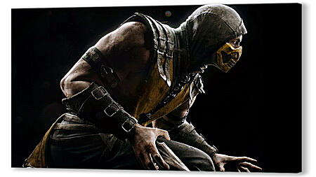 mortal kombat x, scorpio, ninja
