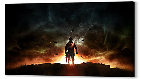 Картина маслом - battlefield 4, game, explosion

