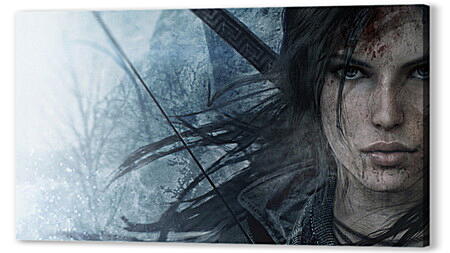 lara croft, rise of the tomb raider, face
