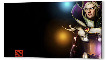 invoker, dota 2, 3d art
