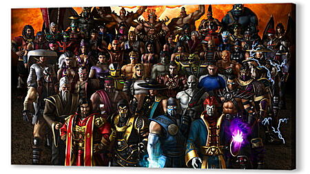 mortal kombat, armageddon, characters
