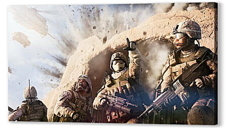 operation flashpoint red river, soldiers, explosion
