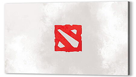 Картина маслом - dota 2, art, logo