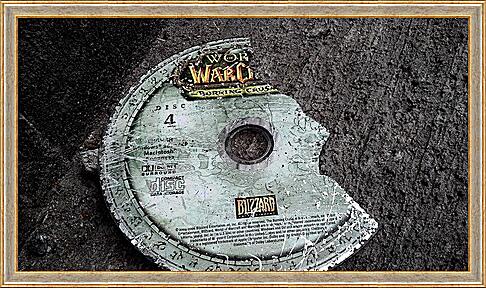 Картина - world of warcraft, disk, cover