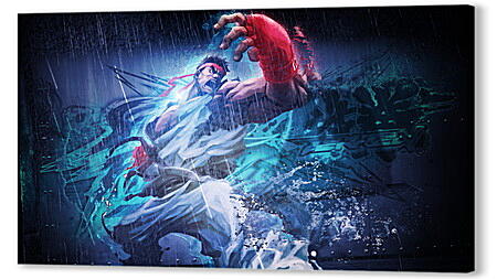 street fighter x tekken, ryu, angry