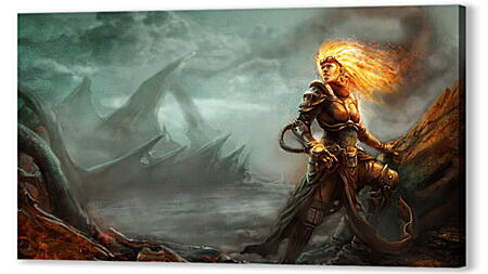 magic, the gathering, chandra