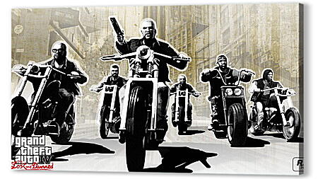 Картина маслом - gta 4 lost and damned, grand theft auto 4 lost and damned, bikers
