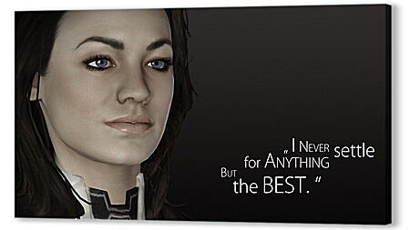 Картина маслом - mass effect, miranda lawson, quote
